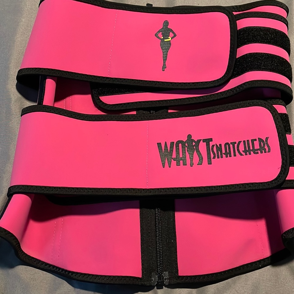 Brand New! Never worn! Waist Snatchers Pink Double Band Waist Trainer